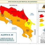 CNE declara alerta Roja para 12 cantones ante el arribo de la Tormenta Tropical Bonnie: Inician evacuaciones preventivas en áreas más vulnerables