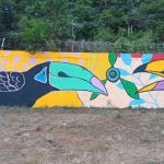 En Barranca, Puntarenas: PINTAN MURAL MAS GRANDE DE COSTA RICA