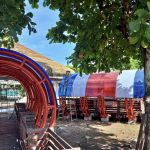 Estructuras del parque en Comunidad de Carrillo se construyeron con 15 mil 900 kilos de plástico reciclado