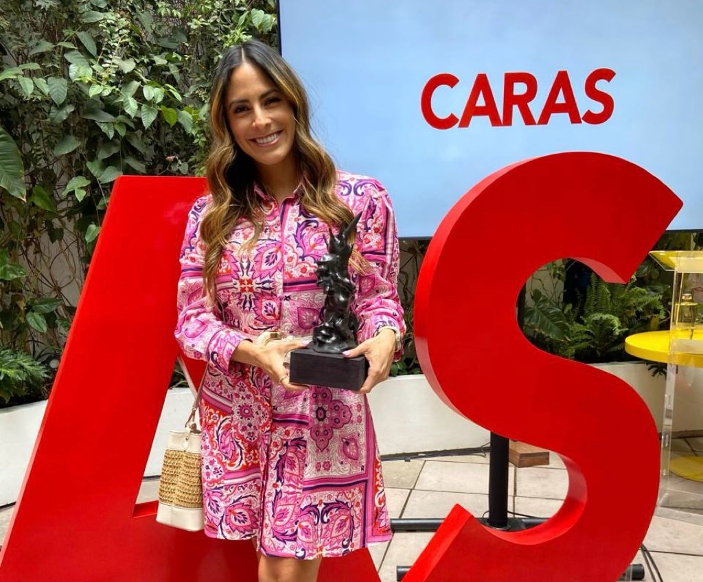 Valeria Marín es reconocida por la revista CARAS como una de ‘Las 10 Mujeres más Influyentes en los Medios de Comunicación