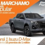 Pague su Marchamo con el Popular y participe por un pick-up Isuzu D-Max y millones en premios