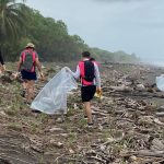 27 voluntarios recolectan 200 kilos de residuos durante la Segunda Jornada de Limpieza en Playa Hermosa